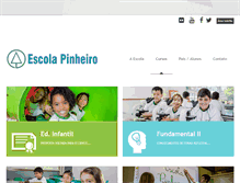 Tablet Screenshot of escolapinheiro.com.br